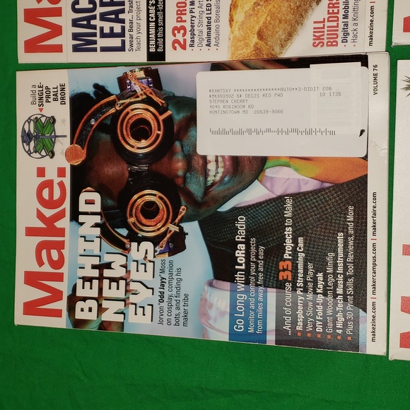 Make: Magazine Volume 76-79 2021 2022 - Picture 2 of 9